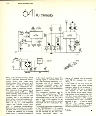 IC tremelo