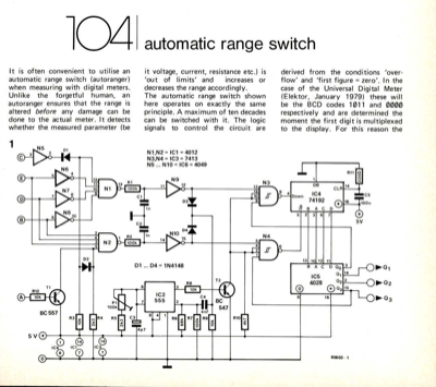 automatic range switch