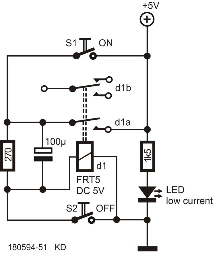 Small Circuits Revival 23 Energy Efficient Relay Elektor Magazine