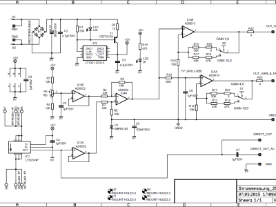 Messwandler zur potentialfreien Strommessung für Oszilloskope - Elektor ...